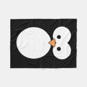 Pinguin-Augen Fleecedecke (Vorderseite (Horizontal))