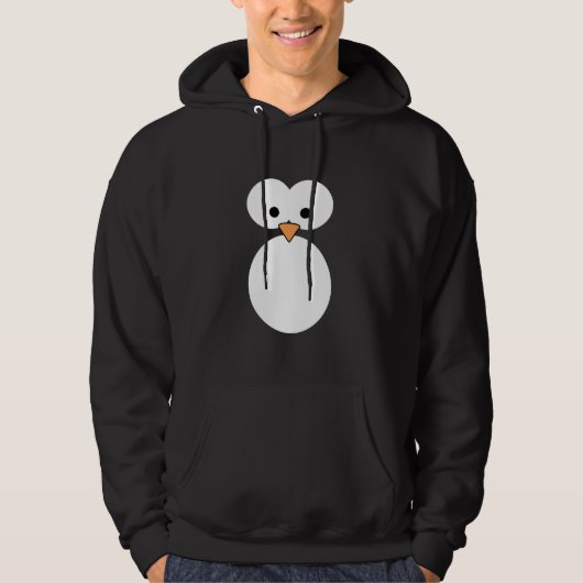 Pinguin-Augen Hoodie (Vorderseite)