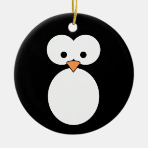 Pinguin-Augen Keramikornament