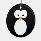 Pinguin-Augen Keramikornament (Links)