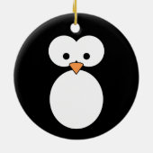 Pinguin-Augen Keramikornament (Hinten)
