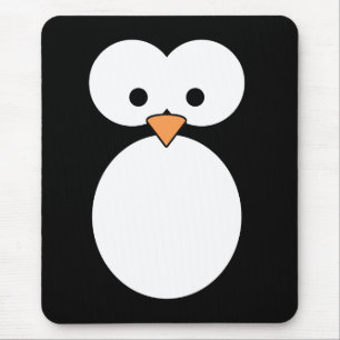 Pinguin-Augen Mousepad