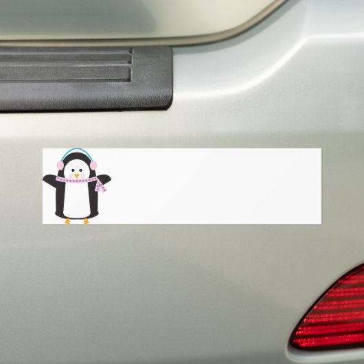 Pinguin Autoaufkleber (Auf Auto)