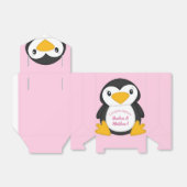 Pinguin Baby Dusche Rosa Geschenkschachtel (Ungefaltet)