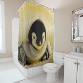 Pinguin-Baby Duschvorhang (Beispiel)