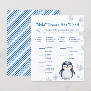 Pinguin Baby Showgame - Baby Around World
