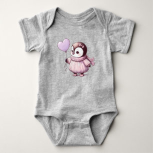 Pinguin Baby Strampler