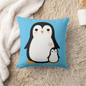 Pinguin-Babydusche Kissen (Decke)