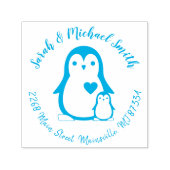 Pinguin-Babydusche Permastempel (Design)