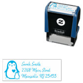 Pinguin-Babydusche Permastempel (Beispiel)