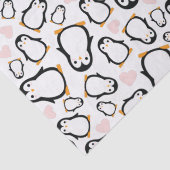 Pinguin-Babydusche Seidenpapier (Detail)