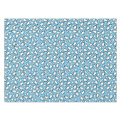 Pinguin-Babydusche Tischdecke (Vorderseite (Horizontal))