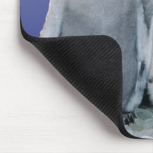Pinguin-Babys Mousepad (Ecke)
