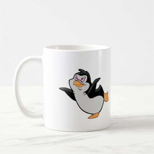 Pinguin-Ballett Kaffeetasse (Links)