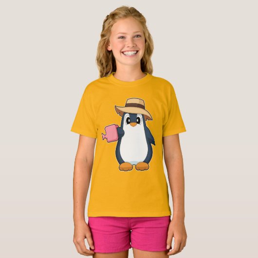 Pinguin Bauer Wasserkocher T-Shirt (Vorne ganz)