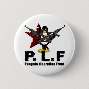 Pinguin-Befreiungs-Front Button