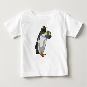 Pinguin beim Handball Sports Baby T-shirt