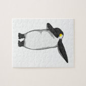 Pinguin beim Hip Hop Dance Dab Puzzle (Horizontal)
