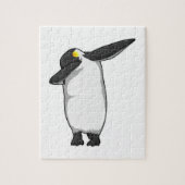 Pinguin beim Hip Hop Dance Dab Puzzle (Vertikal)