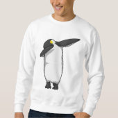 Pinguin beim Hip Hop Dance Dab Sweatshirt (Vorderseite)