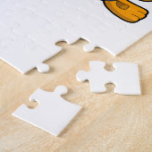 Pinguin beim Schlafen mit Kissen Puzzle (Seite)