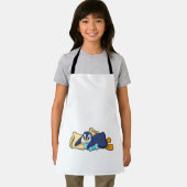 Pinguin beim Schlafen mit Kissen Schürze (Insitu)