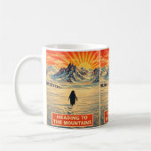 Pinguin-Berg-Tasse Kaffeetasse (Links)