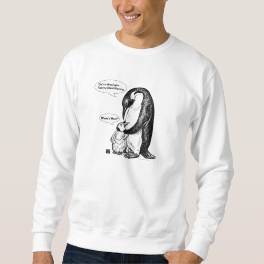 Pinguin-Bewusstsein Sweatshirt (Vorderseite)