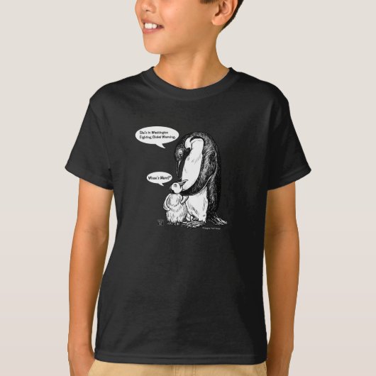 Pinguin-Bewusstsein T-Shirt (Vorderseite)