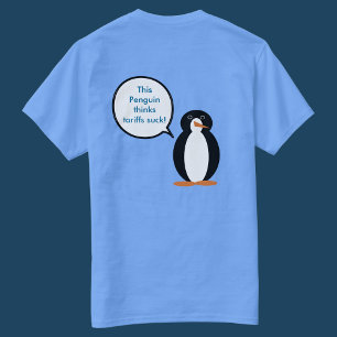 Pinguin-Bewusstseins-Erbe-Geschenk für Wildtiere T-Shirt