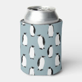 Pinguin Bird Animal Niedlich Pattern Dosenkühler (Kanne Vorderseite)