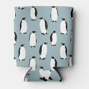 Pinguin Bird Animal Niedlich Pattern Dosenkühler