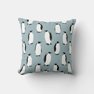 Pinguin Bird Animal Niedlich Pattern Kissen