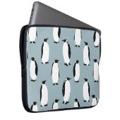 Pinguin Bird Animal Niedlich Pattern Laptopschutzhülle (Vorne Rechts)