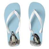 Pinguin Birds Flip Flops Badesandalen (Fußbett)