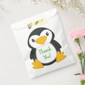 Pinguin Birthday Party Green Geschenktütchen (Versiegelt)