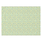 Pinguin Birthday Party Green Tischdecke (Vorderseite (Horizontal))