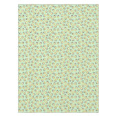 Pinguin Birthday Party Green Tischdecke (Vorderseite)