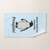 Pinguin bitte lehre mich, wie man den sonnigen Pin Handtuch (Handtuch)