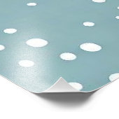 Pinguin Blue Dots Foto Erweiterung (Ecke)