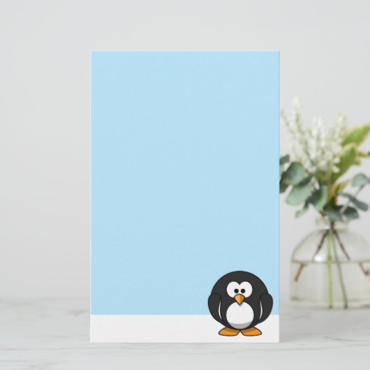 Pinguin Briefpapier (Stehend Vorderseite)