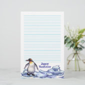 Pinguin-Briefpapier Briefpapier (Stehend Vorderseite)