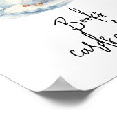 Pinguin - Büchskarten und -geschenke Poster (Ecke)