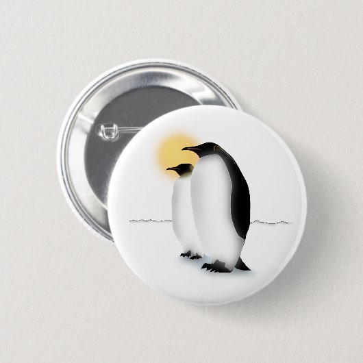 Pinguin Button (Vorne & Hinten)