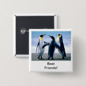 Pinguin Button (Vorne & Hinten)