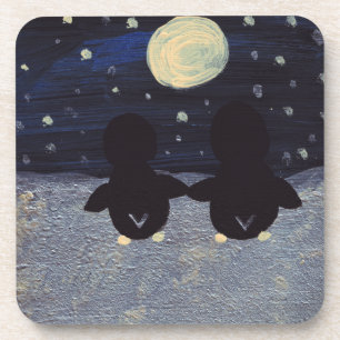 Pinguin by Moon Light Untersetzer