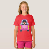 Pinguin Car T-Shirt (Vorne ganz)