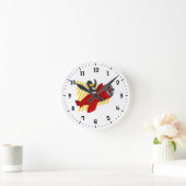 Pinguin-Cartoon rund um die Uhr (Zuhause)