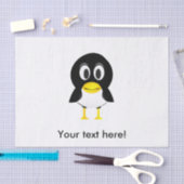 Pinguin-Cartoon Seidenpapier (Handwerk)