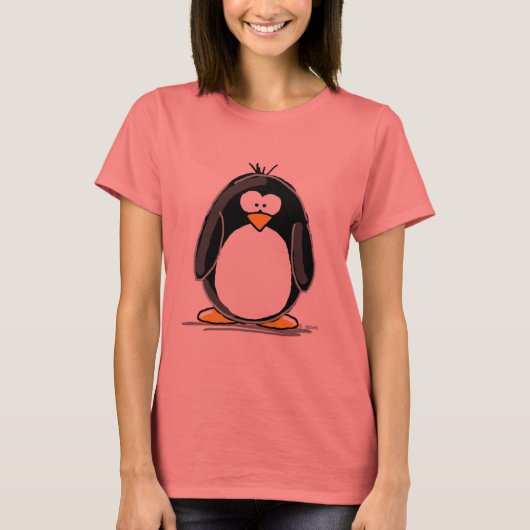 Pinguin Cartoon Shirt (Vorderseite)